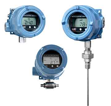 UE Controls One Series Electronic Switch+Transmitter, pressure and temperature
